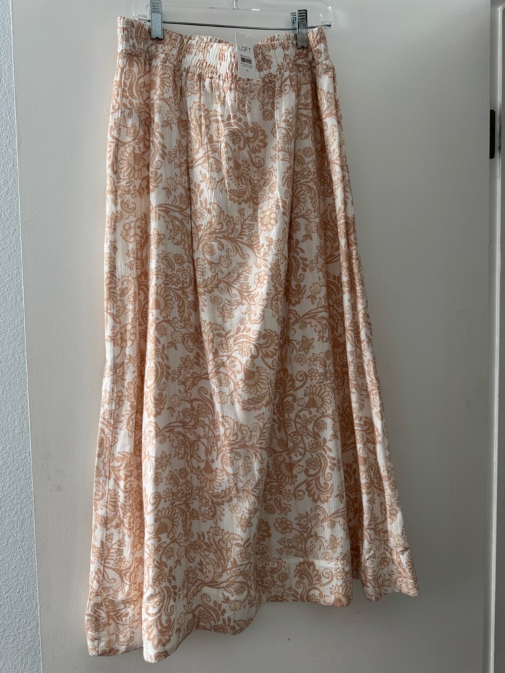 NWT LOFT Paisley Print Maxi Skirt